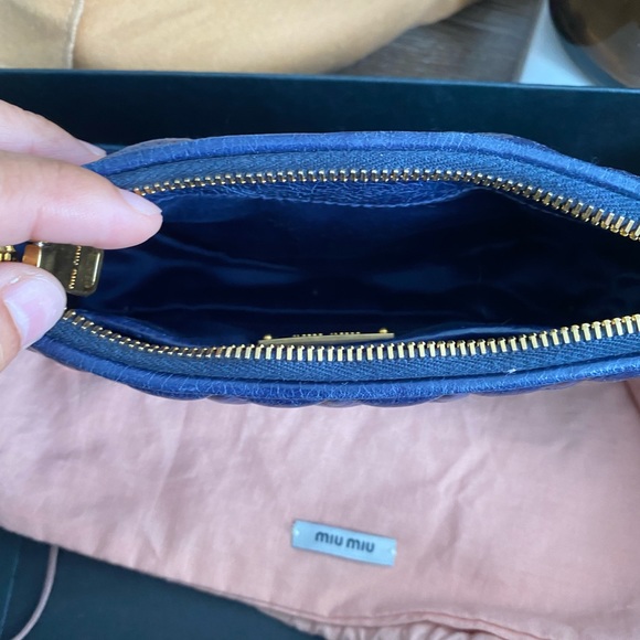 Miu miu pochette/wristlet *AUTHENTIC** - Picture 12 of 13
